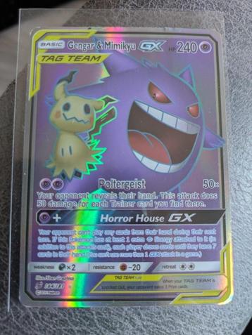 gengar mimikyu 164/181 LP beschikbaar voor biedingen