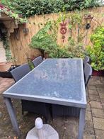 tuintafel, Tuin en Terras, Tuintafels, Ophalen, Gebruikt, Rechthoekig, Aluminium