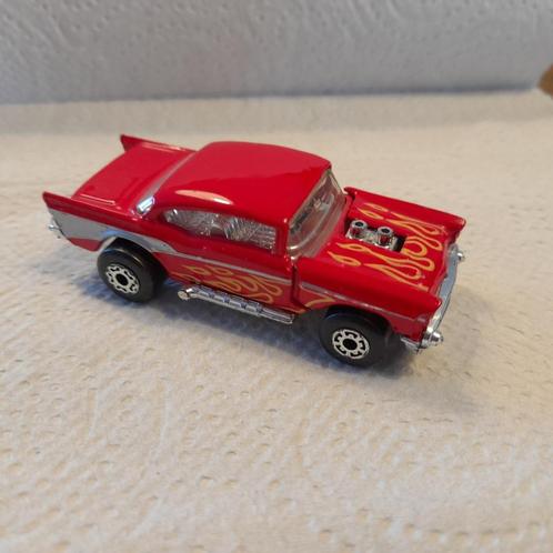 Matchbox ´57 Chevy. Pinstripe flames. Near mint., Hobby en Vrije tijd, Modelauto's | Overige schalen, Zo goed als nieuw, Auto