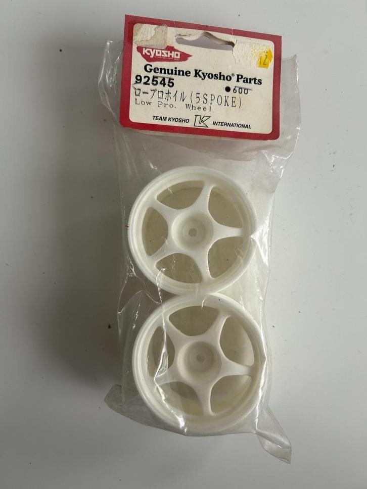 Kyosho 92545 low pro wheel 5 spoke nieuw rc auto, Hobby en Vrije tijd, Modelbouw | Radiografisch | Auto's, Nieuw, Onderdeel, Schaal 1:10