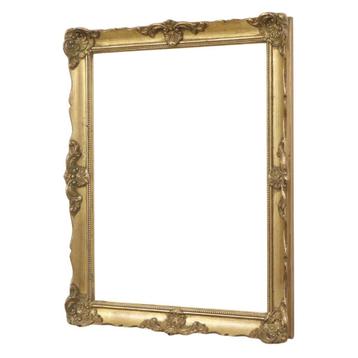 Bladgoud Barok Stijl Lijst Klassiek Verguld Kader 43x34cm beschikbaar voor biedingen