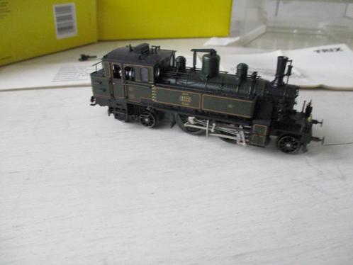 Trix Stoomlok DX II 2222 no 22704, Hobby en Vrije tijd, Modeltreinen | H0, Zo goed als nieuw, Locomotief, Gelijkstroom, Ophalen