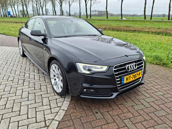 Audi A5 1.8 Tfsi 125KW Sportback M-tr 2016 Zwart, Auto's, Audi, Particulier, A5, ABS, Airbags, Airconditioning, Alarm, Bluetooth