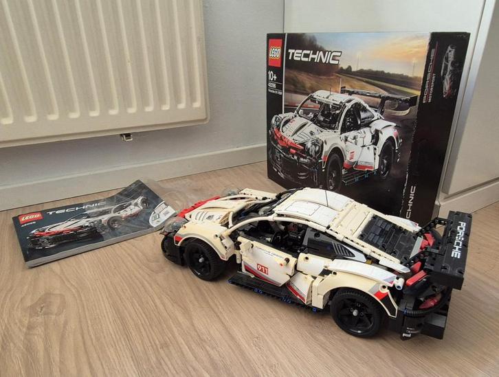 Lego Set - 42096 - Technic - Porsche 911 RSR, Kinderen en Baby's, Speelgoed | Duplo en Lego, Zo goed als nieuw, Lego, Complete set