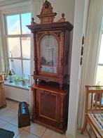 Antieke Polyphon muziekkast met 21 originele platen, Ophalen