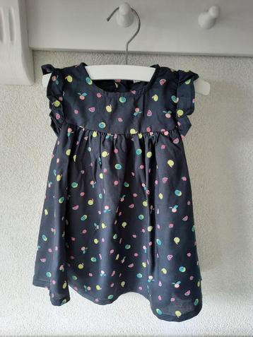 NIEUW! Super Schattig Donkerblauw Zomerjurkje Maat 68 beschikbaar voor biedingen