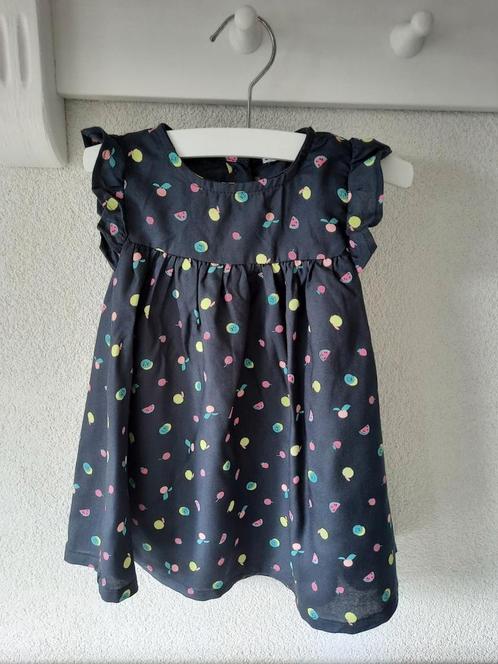 NIEUW! Super Schattig Donkerblauw Zomerjurkje Maat 68, Kinderen en Baby's, Babykleding | Maat 68, Nieuw, Meisje, Jurkje of Rokje