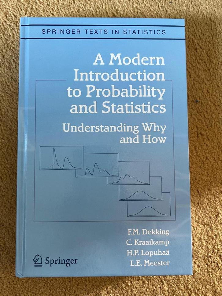 A Modern Introduction to Probability and Statistics, Boeken, Techniek, Nieuw, Werktuigbouwkunde, Ophalen