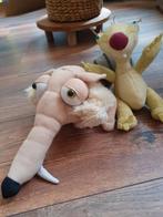 Ice Age Knuffels - Sid & Scratch, Ophalen of Verzenden, Zo goed als nieuw, Overige typen