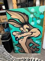 Bureau tafel van hout met Graffiti, Ophalen