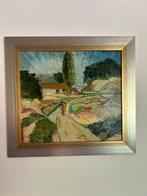 Prachtig schilderij: Landschap van Dirk Oudes, Ophalen