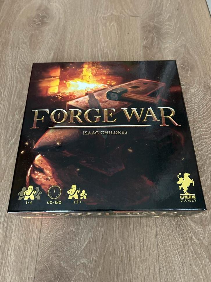 Forge War Bordspel - Cephalofair Games, Hobby en Vrije tijd, Gezelschapsspellen | Bordspellen, Zo goed als nieuw, Een of twee spelers