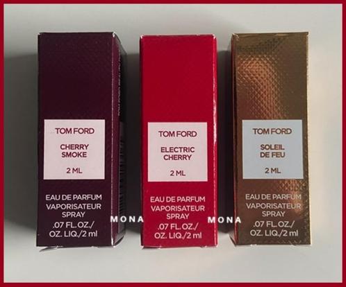 #2 TomFord set 3 niche parfum samples proefjes testers, Sieraden, Tassen en Uiterlijk, Uiterlijk | Parfum, Nieuw, Verzenden