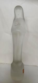 Art Deco gesatneerd/frosted glas Madonna met kind,, Antiek en Kunst, Antiek | Glas en Kristal, Ophalen of Verzenden
