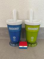 Zoku slush and shake maker | 2 stuks groen en blauw, Ophalen, Zo goed als nieuw