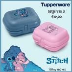 Tupperware Lilo & Stitch clipduo, Huis en Inrichting, Ophalen of Verzenden, Nieuw, Blauw