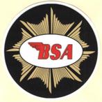 BSA sticker #9, Ophalen of Verzenden