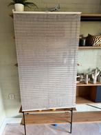 5  pliche gordijnen op maat gemaakt Roobol, Huis en Inrichting, Ophalen, Beige, 50 tot 100 cm, Zo goed als nieuw