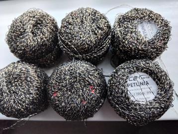 Ice Petunia Gouddraad Garen - 6 Bolletjes beschikbaar voor biedingen