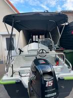 Toer boot visboot, Watersport en Boten, Ophalen, 10 tot 30 pk, Zo goed als nieuw, 3 tot 6 meter