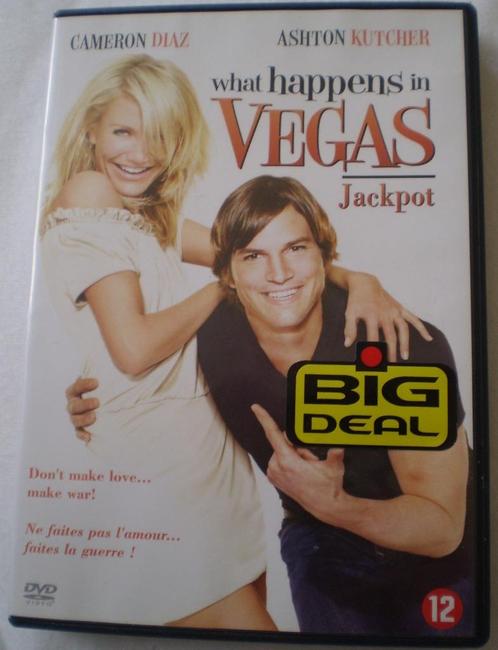What Happens in Vegas - Cameron Diaz / Ashton Kutcher, Cd's en Dvd's, Dvd's | Komedie, Zo goed als nieuw, Romantische komedie