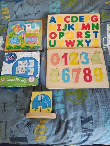 Puzzels voor peuters - kleuters - 7 stuks beschikbaar voor biedingen