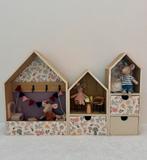 Houten poppenhuis / muizenhuis, Ophalen of Verzenden, Zo goed als nieuw, Poppenhuis