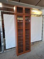 IKEA boeken Billy met glasdeuren, Huis en Inrichting, Kasten | Vitrinekasten, Ophalen, Minder dan 50 cm, 200 cm of meer, Billy