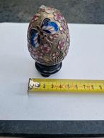 Gedecoreerd ei, Ophalen of Verzenden, Zilver