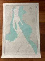 Zeekaart van Canal de Maracaibo, Venezuela, Watersport en Boten, Ophalen of Verzenden, Gebruikt