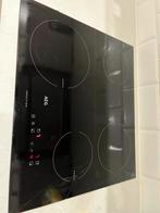 AEG Inductie Kookplaat HKI62401CB, Gebruikt, Inbouw, Inductie, 4 kookzones
