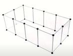 Plastic dierenkooi / ren voor knaagdieren of kleine dieren, Dieren en Toebehoren, Nieuw, Ren, Ophalen, Minder dan 60 cm