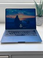 Apple MacBook Air 13-inch M3 2024 Hemelsblauw, Ophalen, 256 GB, Qwerty, 8 GB
