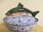 SKM Paté schaal met visdeksel, Antiek en Kunst, Antiek | Keramiek en Aardewerk, Ophalen of Verzenden