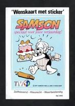 Sticker Kaart Samson Speciaal Voor Jouw Verjaardag., Verzamelen, Ophalen of Verzenden, Zo goed als nieuw