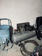 Straalketel & Airpress HK600-200 Compressor - Krachtstroom, Doe-het-zelf en Verbouw, Compressors, Ophalen, Gebruikt, 400 tot 800 liter/min