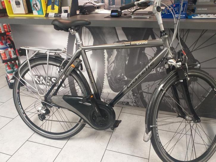 gazelle Cayo , heren 57cm, 24v., Fietsen en Brommers, Fietsen | Heren | Herenfietsen, Gebruikt, Gazelle, 57 tot 61 cm, Versnellingen