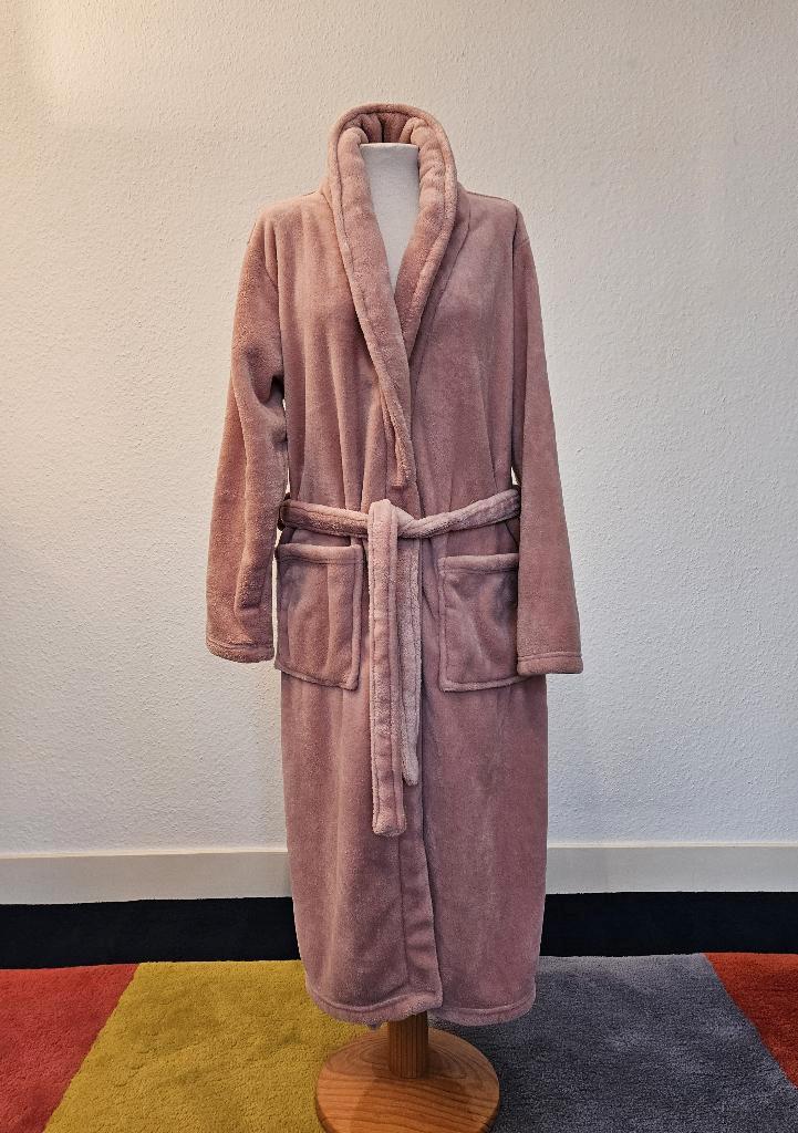 Badjas duster peignoir - roze – maat L– Ten Cate – fleece, Kleding | Dames, Pyjama's, Zo goed als nieuw, Maat 42/44 (L), Ophalen of Verzenden