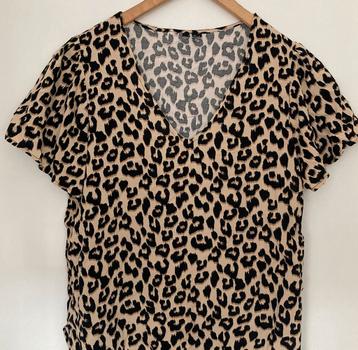 Panterprint blouse top beschikbaar voor biedingen