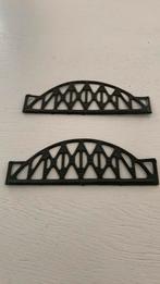 2 blikken brugdelen 26 cm 5,-, Hobby en Vrije tijd, Modeltreinen | Overige schalen, Ophalen, Zo goed als nieuw, Gelijkstroom of Wisselstroom