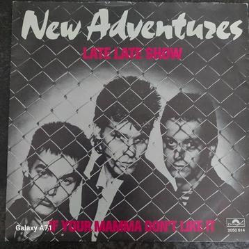 45 rpm New Adventures - Late Late Show (1980) beschikbaar voor biedingen