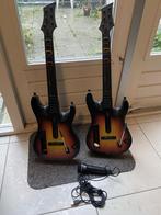 Wii 2 gitaren met Guitar Hero World Tour en GH 5, Spelcomputers en Games, Muziek, Ophalen of Verzenden, Zo goed als nieuw, 3 spelers of meer