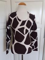 Dunne Trui XS 34 Koe Koeien Print Bruin ook Zwart ( Jool ), Verzenden, Zo goed als nieuw, Maat 34 (XS) of kleiner, Bruin