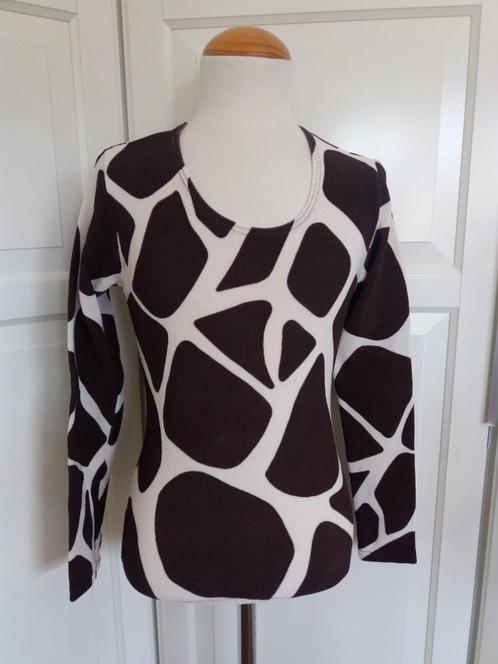 Dunne Trui XS 34 Koe Koeien Print Bruin ook Zwart ( Jool ), Kleding | Dames, Truien en Vesten, Zo goed als nieuw, Maat 34 (XS) of kleiner