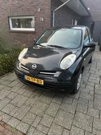 Nissan Micra 1.2 59KW 5DR 2006 Zwart, Auto's, Voorwielaandrijving, Stof, 4 cilinders, Zwart
