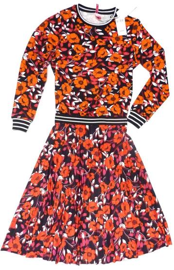 Top/trui + plissérok van Miss Etam maat S/36 NIEUW beschikbaar voor biedingen