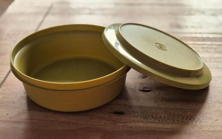 Tupperware Seal N Serve Serveerkom Groen Ø 20cm, Huis en Inrichting, Keuken | Tupperware, Zo goed als nieuw, Overige typen, Groen