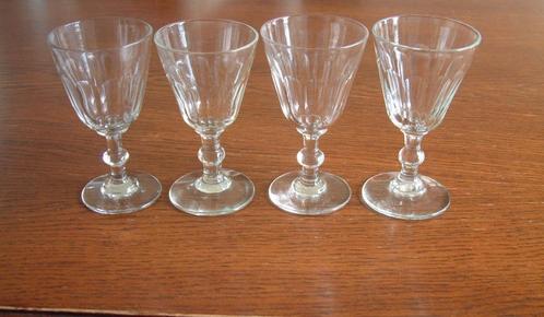 4 gave antiek glas 19e eeuw nr.3, Antiek en Kunst, Antiek | Glas en Kristal, Ophalen of Verzenden
