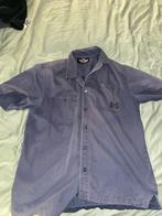 Harley Davidson Blouse - Maat L, Ophalen of Verzenden, Gedragen, Grijs, Halswijdte 41/42 (L)