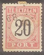 Ned Indië NVPH P9B-I Puntstempel 68 Padangpandjang, Ophalen of Verzenden, Gestempeld, Nederlands-Indië